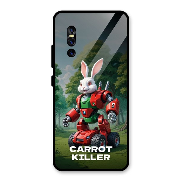 Carrot Killer Glass Back Case for Vivo V15 Pro