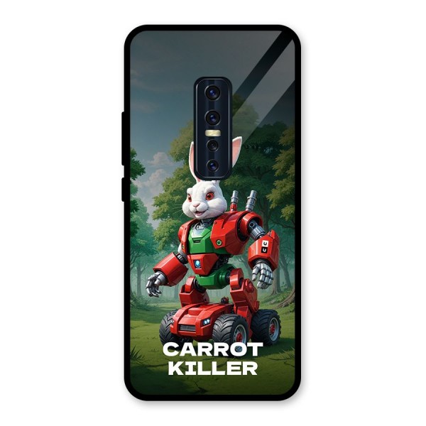 Carrot Killer Glass Back Case for Vivo V17 Pro