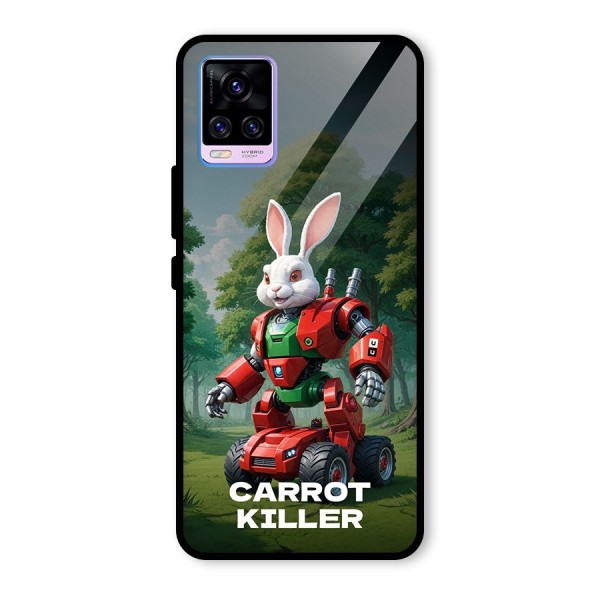 Carrot Killer Glass Back Case for Vivo V20 Pro