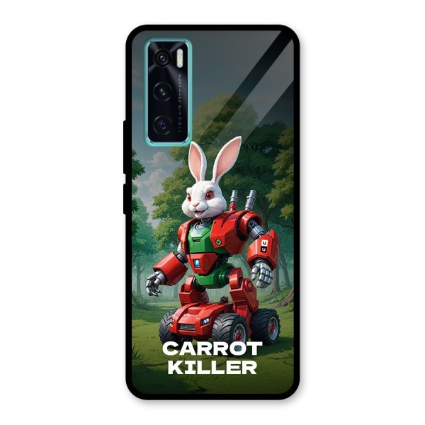 Carrot Killer Glass Back Case for Vivo V20 SE