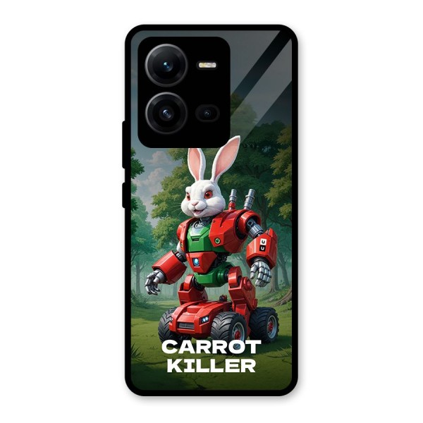 Carrot Killer Glass Back Case for Vivo V25