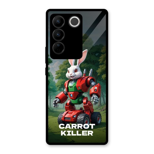 Carrot Killer Glass Back Case for Vivo V27 Pro