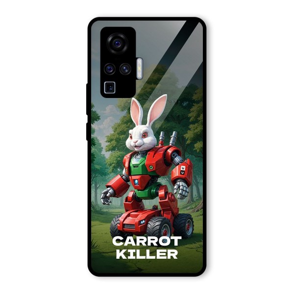 Carrot Killer Glass Back Case for Vivo X50 Pro