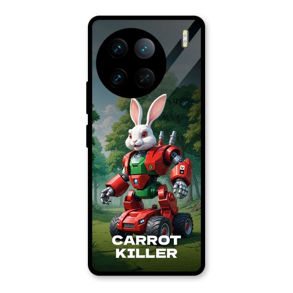 Carrot Killer Glass Back Case for Vivo X90 Pro