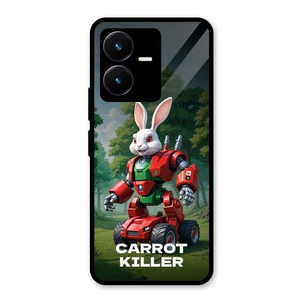 Carrot Killer Glass Back Case for Vivo Y22