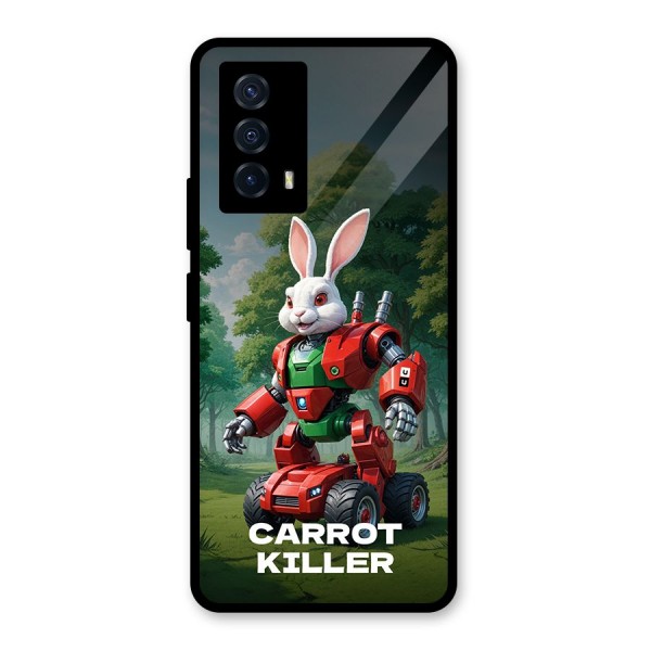 Carrot Killer Glass Back Case for Vivo iQOO Z5