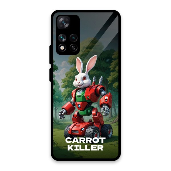 Carrot Killer Glass Back Case for Xiaomi 11i HyperCharge 5G