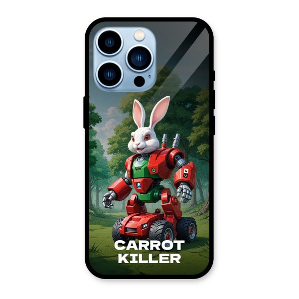 Carrot Killer Glass Back Case for iPhone 13 Pro