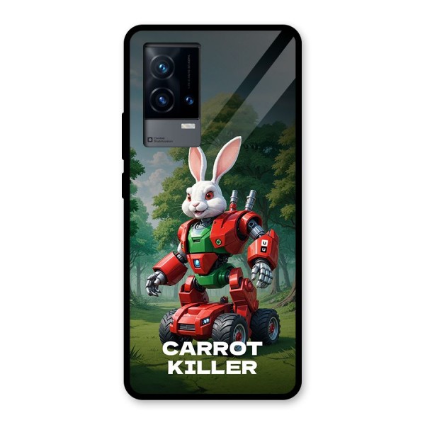 Carrot Killer Glass Back Case for iQOO 9 5G