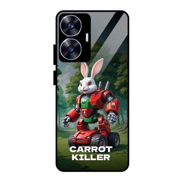 Carrot Killer Glass Back Case for realme C55