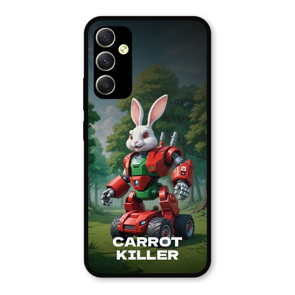 Carrot Killer Metal Back Case for Galaxy A34