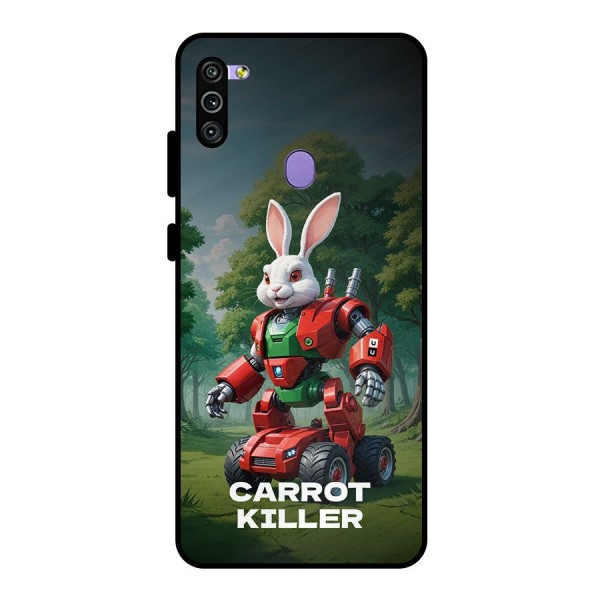 Carrot Killer Metal Back Case for Galaxy M11