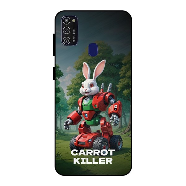 Carrot Killer Metal Back Case for Galaxy M21