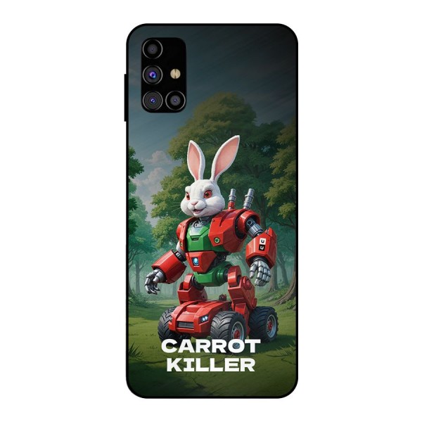 Carrot Killer Metal Back Case for Galaxy M31s