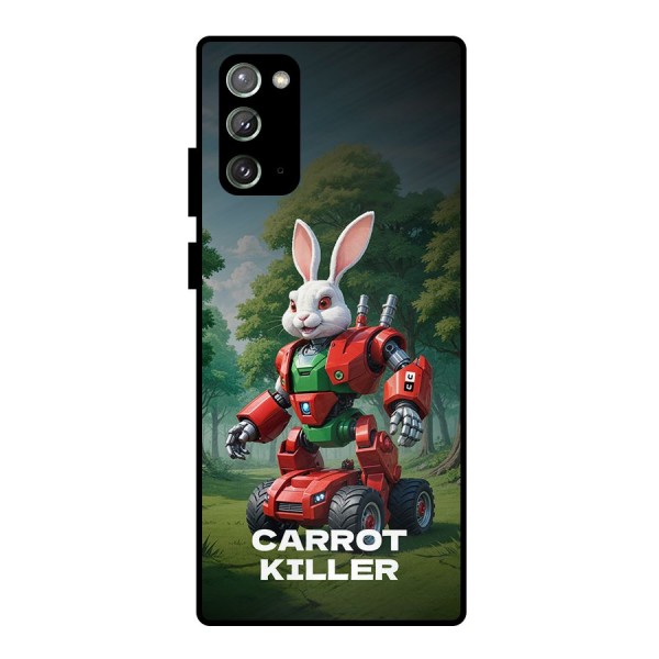 Carrot Killer Metal Back Case for Galaxy Note 20