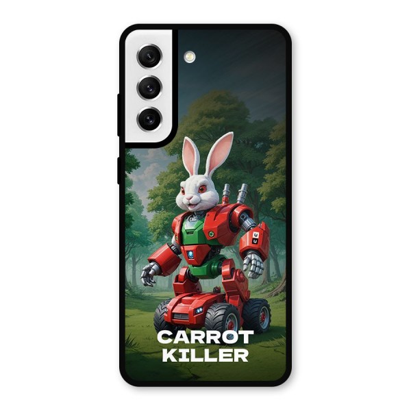 Carrot Killer Metal Back Case for Galaxy S21 FE 5G