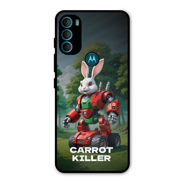 Carrot Killer Metal Back Case for Moto G71 5G