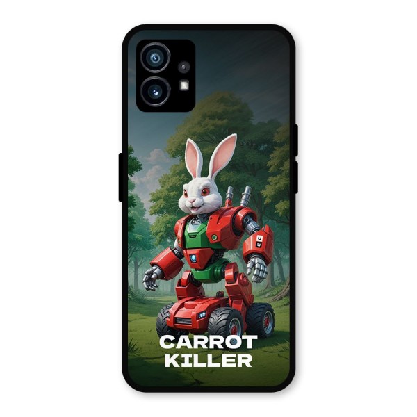 Carrot Killer Metal Back Case for Nothing Phone 1