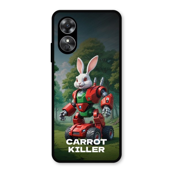 Carrot Killer Metal Back Case for Oppo A17