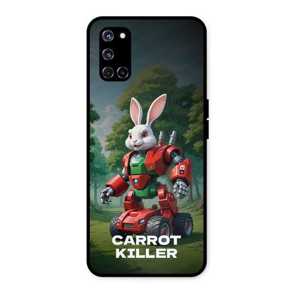 Carrot Killer Metal Back Case for Oppo A52