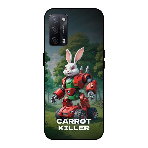 Carrot Killer Metal Back Case for Oppo A53s 5G