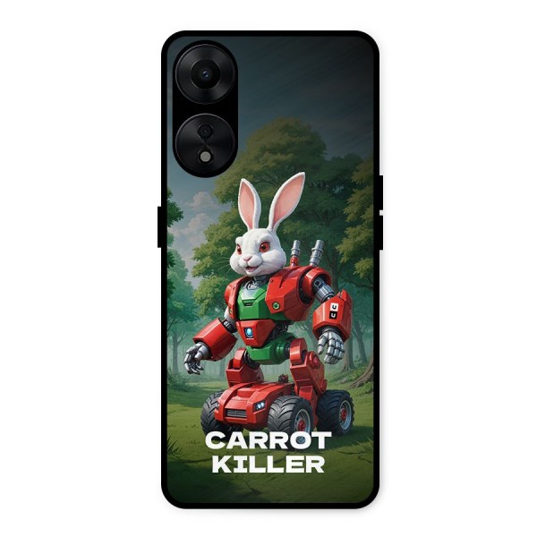 Carrot Killer Metal Back Case for Oppo A78 5G