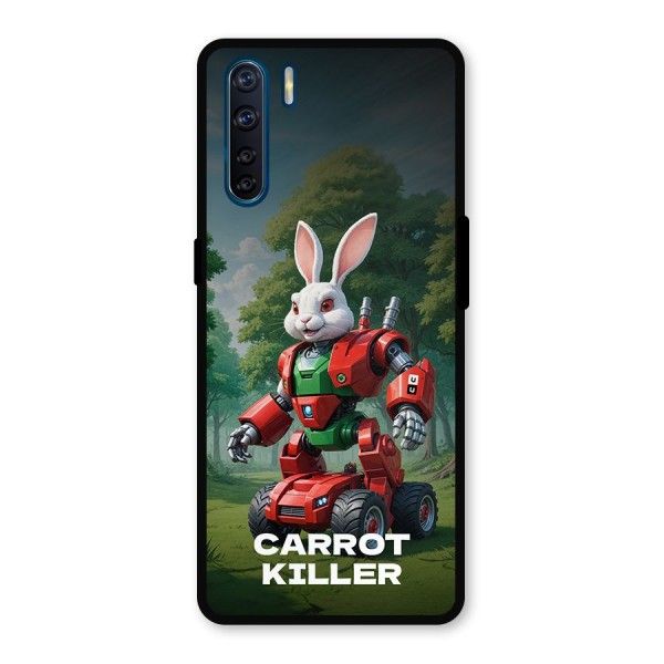 Carrot Killer Metal Back Case for Oppo F15