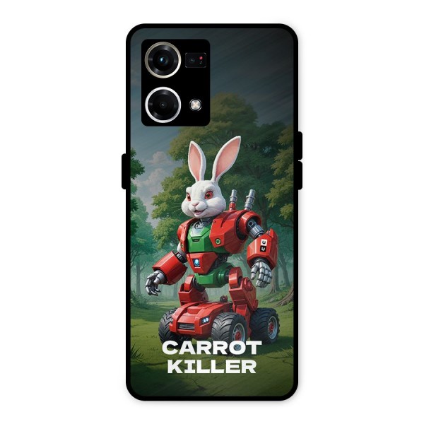 Carrot Killer Metal Back Case for Oppo F21s Pro 4G