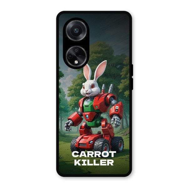 Carrot Killer Metal Back Case for Oppo F23