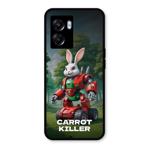 Carrot Killer Metal Back Case for Oppo K10 (5G)