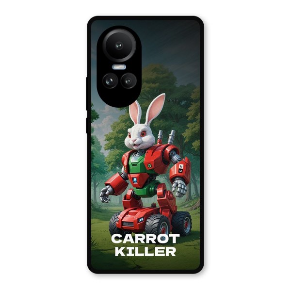 Carrot Killer Metal Back Case for Oppo Reno10