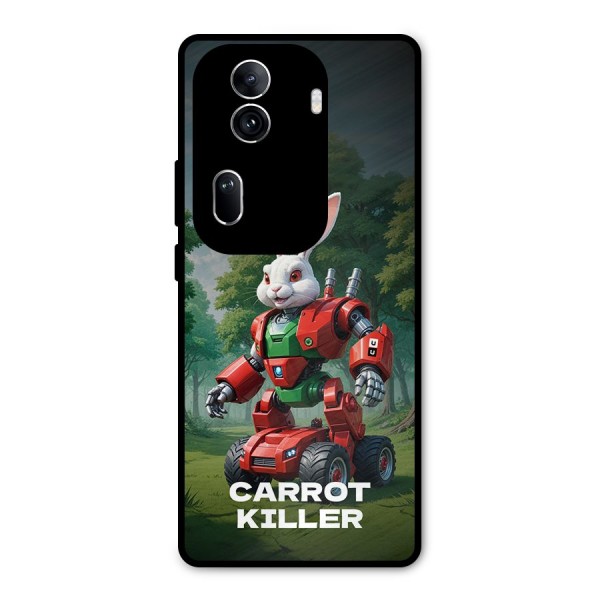 Carrot Killer Metal Back Case for Oppo Reno11 Pro 5G