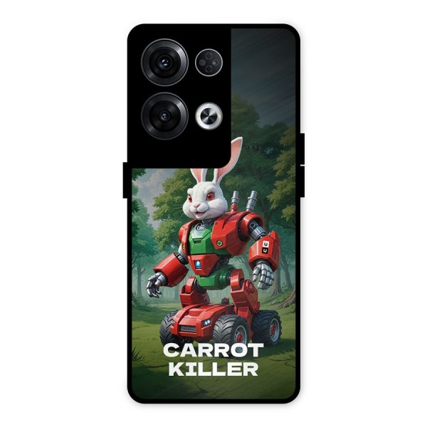 Carrot Killer Metal Back Case for Oppo Reno8 Pro 5G