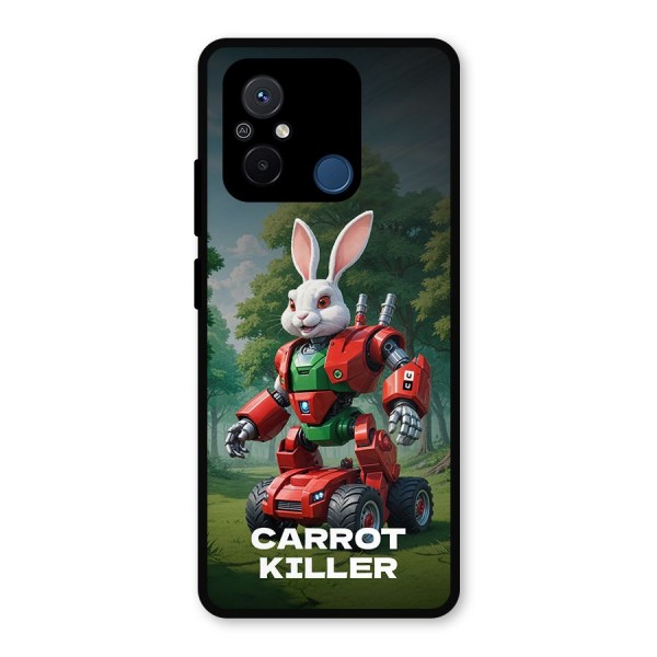 Carrot Killer Metal Back Case for Poco C55