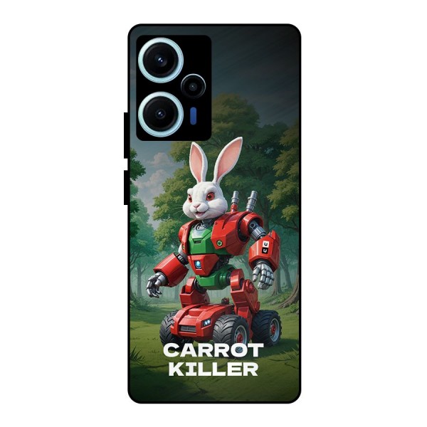 Carrot Killer Metal Back Case for Poco F5