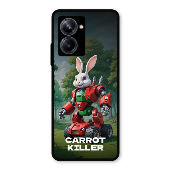 Carrot Killer Metal Back Case for Realme 10 Pro