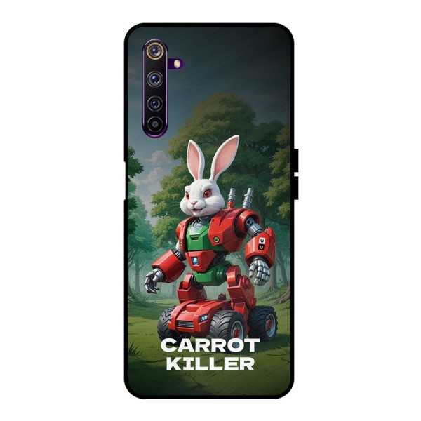 Carrot Killer Metal Back Case for Realme 6 Pro