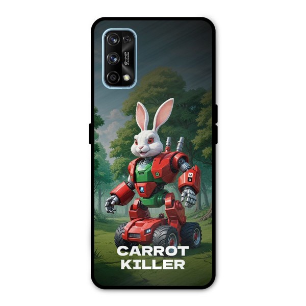 Carrot Killer Metal Back Case for Realme 7 Pro