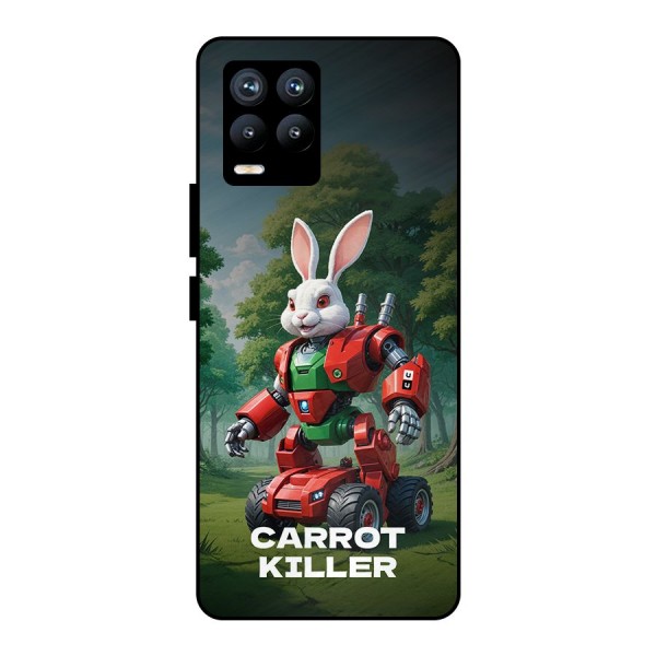 Carrot Killer Metal Back Case for Realme 8