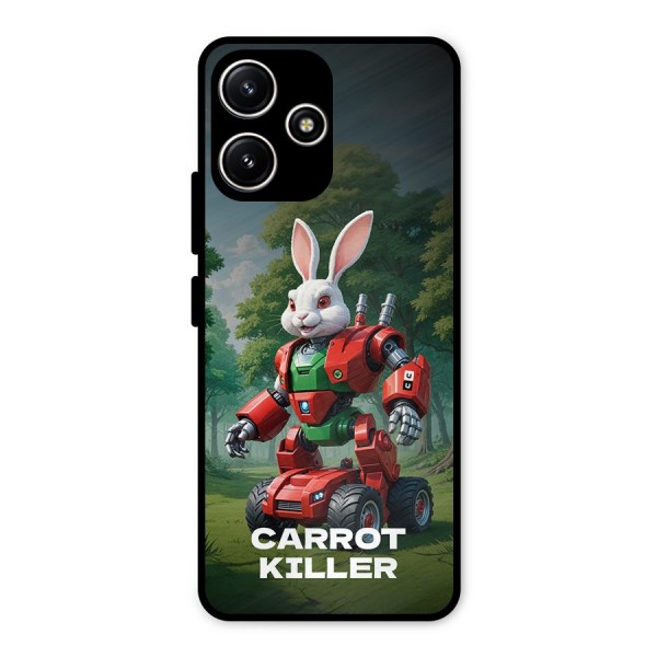 Carrot Killer Metal Back Case for Redmi 12 5G