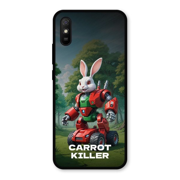 Carrot Killer Metal Back Case for Redmi 9a