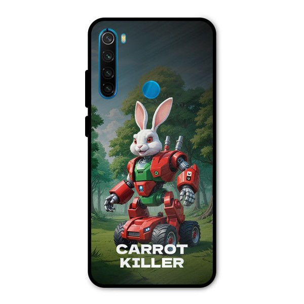 Carrot Killer Metal Back Case for Redmi Note 8