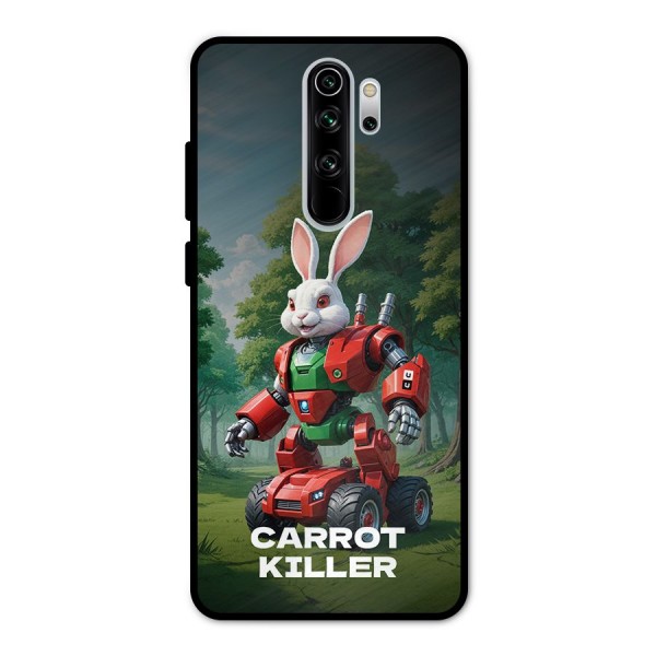 Carrot Killer Metal Back Case for Redmi Note 8 Pro