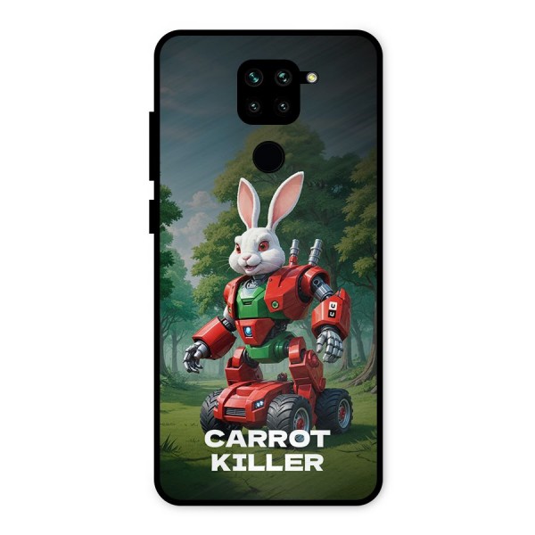 Carrot Killer Metal Back Case for Redmi Note 9