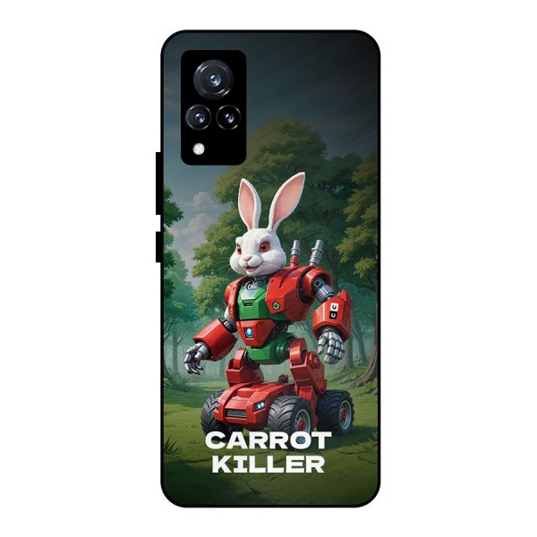 Carrot Killer Metal Back Case for Vivo V21 5G