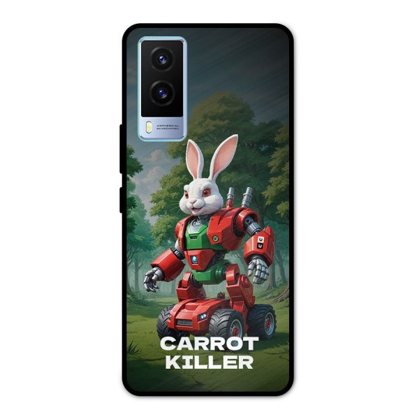 Carrot Killer Metal Back Case for Vivo V21e 5G