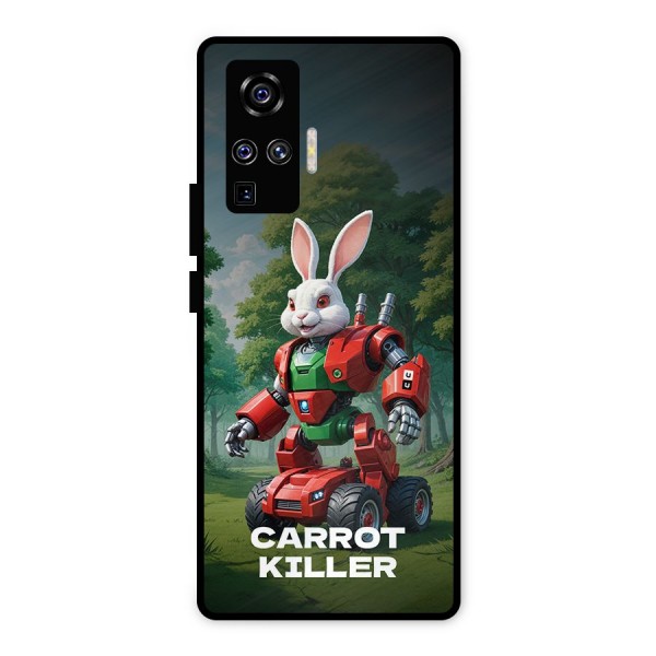 Carrot Killer Metal Back Case for Vivo X50 Pro