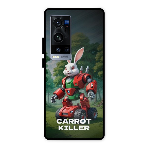 Carrot Killer Metal Back Case for Vivo X60 Pro Plus