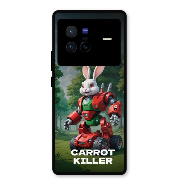 Carrot Killer Metal Back Case for Vivo X80