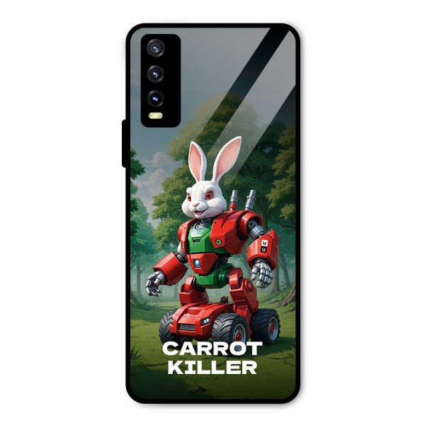 Carrot Killer Metal Back Case for Vivo Y20 2021